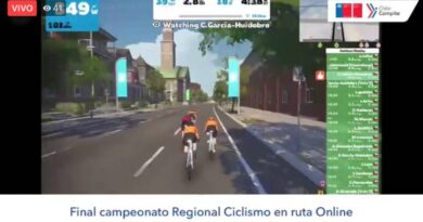 Resultados Campeonato regional de ciclismo online