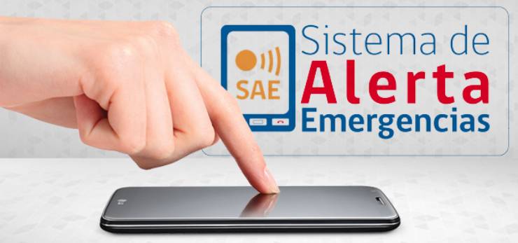 Infórmate sobre el Sistema de Alerta de Emergencias, (SAE).