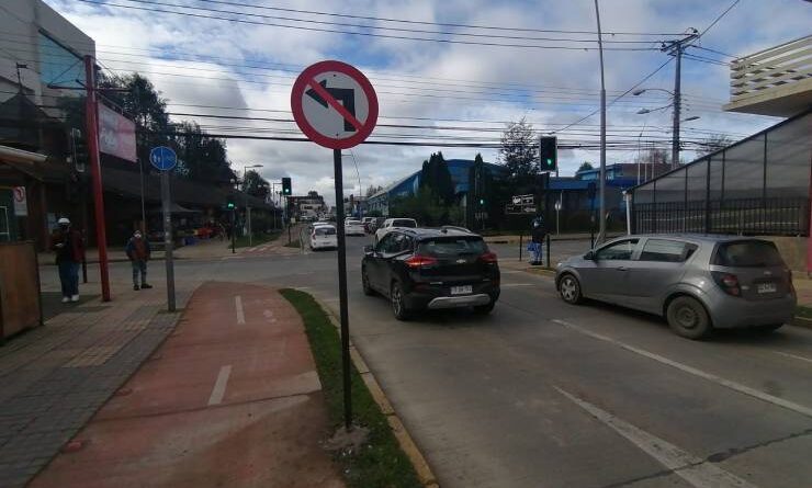 Municipio de Osorno informa sobre modificaciones al tránsito vehicular en céntricas calles de la ciudad.