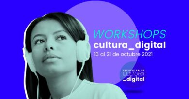 Ministerio de las Culturas abre inscripciones para el primer ciclo de Workshops en Cultura Digital