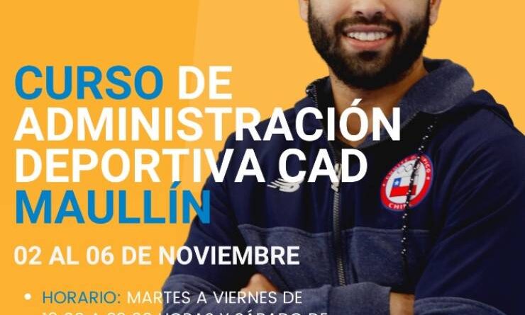 Comité Olímpico de Chile dictará en Maullín curso de capacitación para organizaciones deportivas.