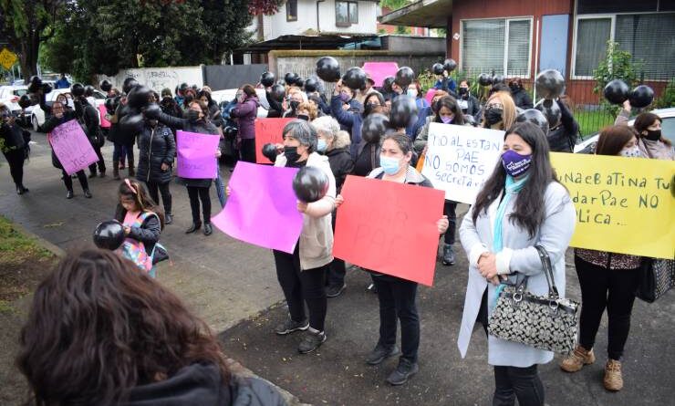 Manipuladoras de Osorno se manifestaron contra nueva medida de estandarización de Junaeb