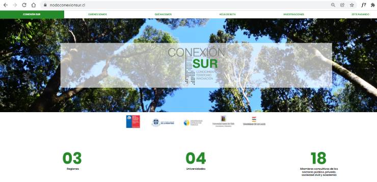 Nodo Conexión Sur lanza sus plataformas digitales y sitio web.