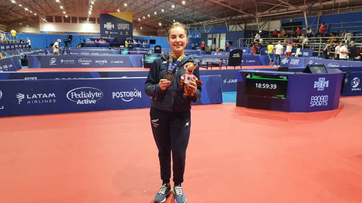 Valentina Ríos, deportista Proddar logró medalla de bronce en los Juegos Panamericanos Junior Cali Valle Colombia 2021