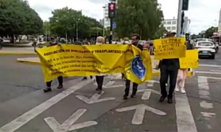 ASODIATRANS Osorno se adhirió a marcha nacional contra licitación hecha por FONASA
