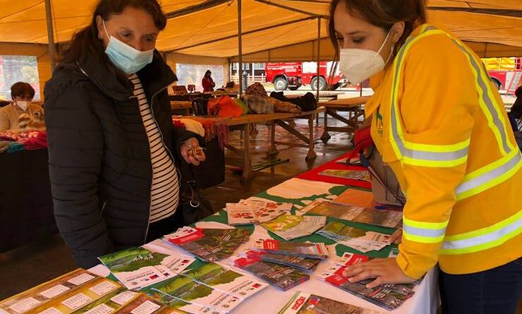 Conaf realizó prevención de incendios forestales en Chiloé