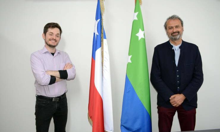 Gobernador Vallespin se reúne con Gaspar Domínguez