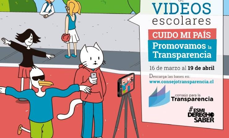 CPLT invita a participar en concurso de videos para promover una cultura de transparencia entre estudiantes de básica y media