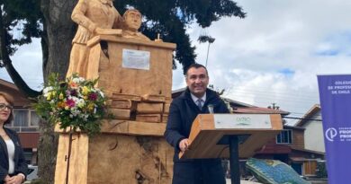 Maestros rurales tienen su propio monumento en Castro