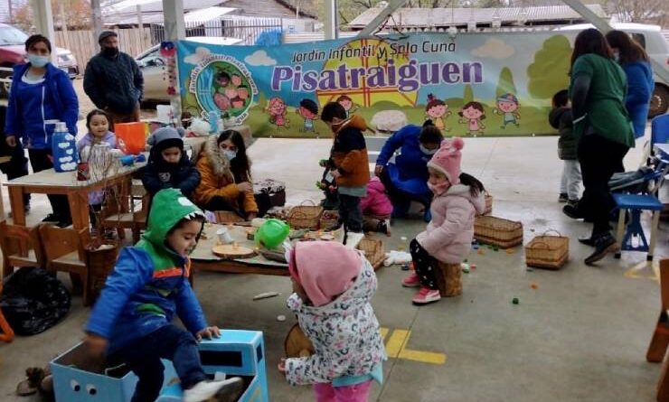 Feria del reciclaje reunió a jardines infantiles de Osorno