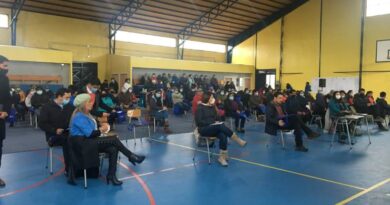 Vecinos y vecinas de la localidad de Cheñue participaron en reunión de Agua Potable Rural