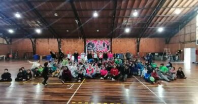 Niños y niñas de Osorno participaron en un Encuentro Deportivo Formativo