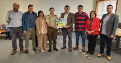 Concejo Municipal de San Pablo reconoció trabajo de Teniente de Carabineros