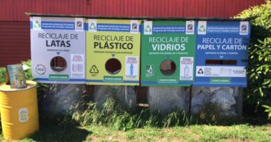Municipalidad de Puyehue recicla 2.500 kilos de vidrio