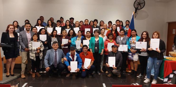 Premian a más de 80 personas a través de Programa de Emprendimiento Indígena en Coyhaique y Puerto Cisnes