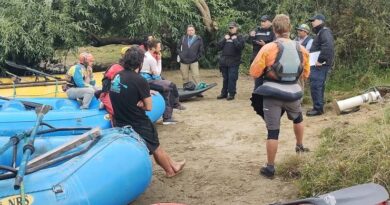 Autoridades realizan operativo de fiscalización a servicios de turismo aventura en la comuna de Futaleufú