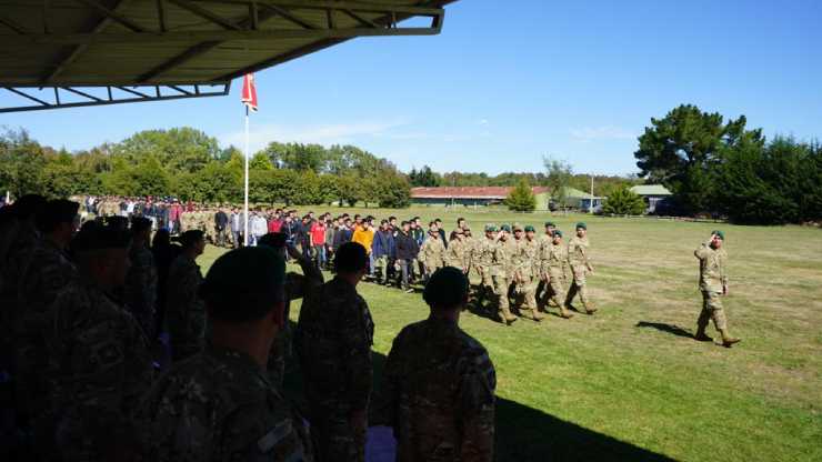 Ciudadanos provenientes de Osorno, Puerto Montt, Río Negro y La Unión, se presentaron en el Destacamento de Montaña N.°9 “Arauco” para iniciar su Servicio Militar.