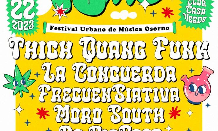En Osorno se realizará cuarta versión de Festival Urbano de Música FUMO