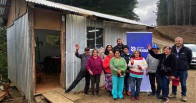 Saesa conecta sede social de Comunidad indígena Payanantu a la electricidad