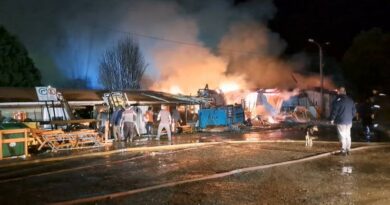 INCENDIO UNIDAD OPERACIONES MUNICIPALIDAD FRUTILLAR