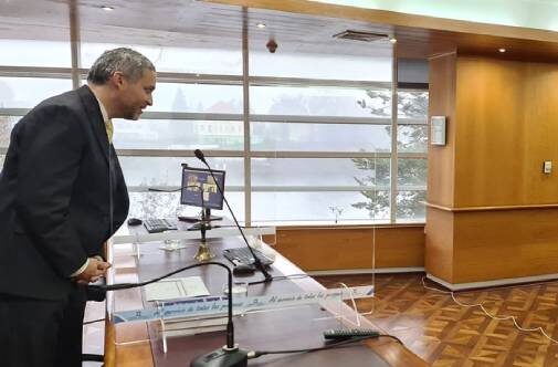 Mauricio Reuse jura como juez titular del Juzgado de Familia de Osorno
