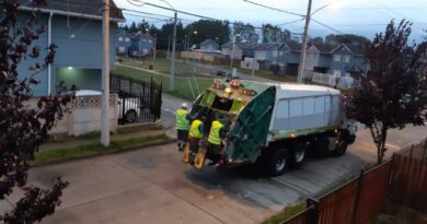 Camion recolector basura