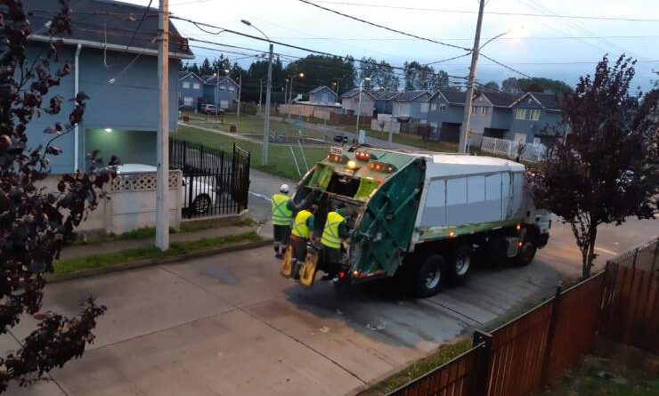 Camion recolector basura