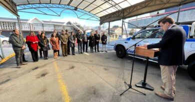 Municipalidad de Río Negro recibe vehículo de Seguridad Pública para la prevención de delitos