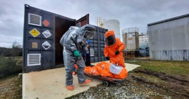 Bomberos de Puerto Montt ya ha formado a más de 700 operadores de respuesta a emergencias químicas de Sudamérica