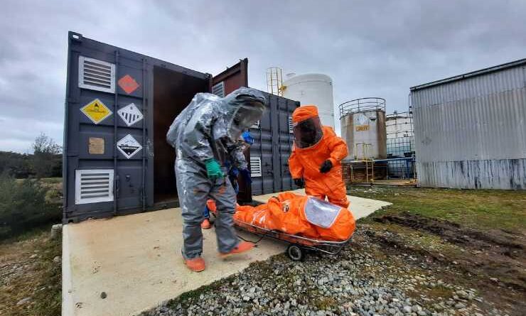 Bomberos de Puerto Montt ya ha formado a más de 700 operadores de respuesta a emergencias químicas de Sudamérica