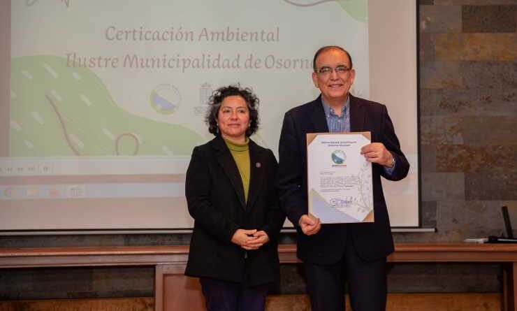 Osorno obtuvo certificación ambiental municipal