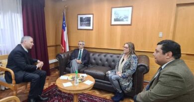 Presidente de la Corte de Apelaciones de Valdivia sostiene reunión con ministro de Justicia y Derechos Humanos