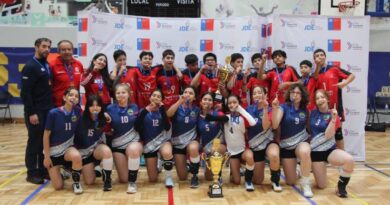 Saint Thomas de Osorno y Germania de Puerto Varas ganaron el Campeonato Regional de Vóleibol Sub 14 realizado en Puerto Montt