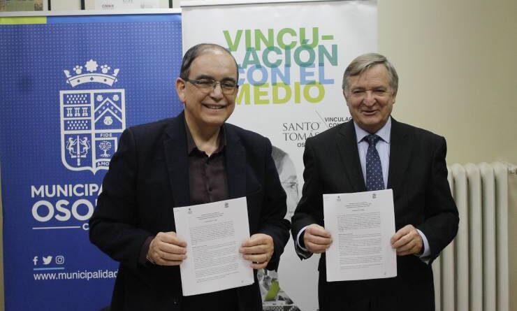 Santo Tomás Osorno y municipalidad firman convenio de colaboración