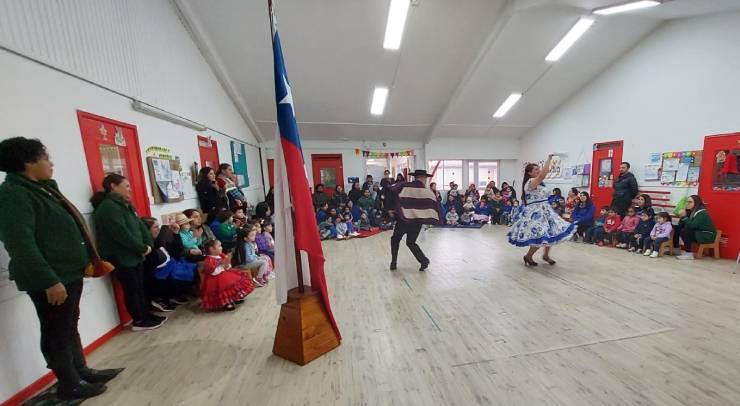 Jardines JUNJI celebran Fiestas Patrias con diversas actividades artístico- culturales a lo largo de la región