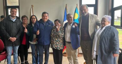 El alcalde César Crot junto a autoridades regionales y vecinos inauguraron la emblemática obra social del Centro Comunitario Villa Real en Purranque