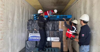 Descubren contrabando de 151.500 cajetillas de cigarrillos falsos enviados a Puerto Montt desde Puerto Natales