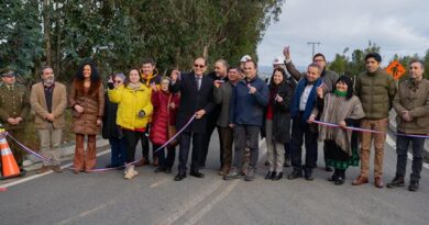 Autoridades y vecinos inauguran mejoramiento de caminos Forrahue – Huillinco