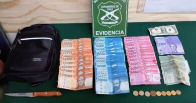 Equipo Centauro de Carabineros de Osorno captura a delincuente que robó millonaria suma de dinero en Osorno