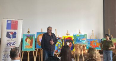 PRAIS Osorno realiza cierre de taller de arte terapia