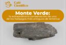 Colección de Monte Verde: Café Científico presentará claves sobre la conservación de uno de los hallazgos más antiguos de América
