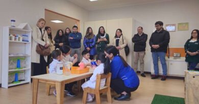 Inauguración de mini laboratorio en Jardín Infantil Aukantuwe