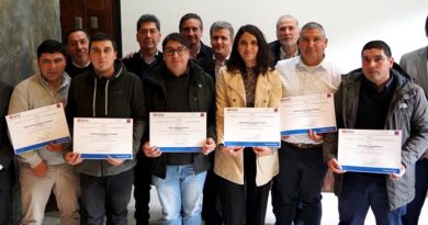 Técnicos de empresas colaboradoras de Metrogas en Los Lagos son certificados como Instaladores de Gas Clase 3