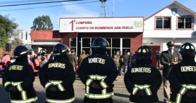 CORE Los Lagos aprueba reajuste presupuestario de $50 millones para equipar carro bomba en San Pablo