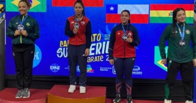 Oro, plata y bronces para Chile, obtienen deportistas Kenshokan en sudamericano de karate en Brasil