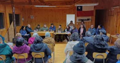 Juntas de Vecinos de Chonchi se  reúnen con autoridades para abordar problemáticas comunales de seguridad.