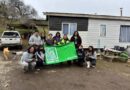 Vecinos de Maullín recibieron a estudiantes de Osorno y Puerto Montt que trabajaron en mejoramiento de sus viviendas