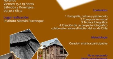 Invitan a participar de Taller de Fotografía artística etnográfica