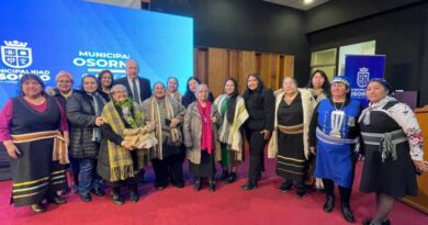 Municipio de Osorno reconoció a mujeres indígenas de la ciudad