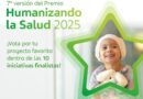 Tu voto cuenta: la comunidad ya puede elegir al próximo ganador del Premio Humanizando la Salud